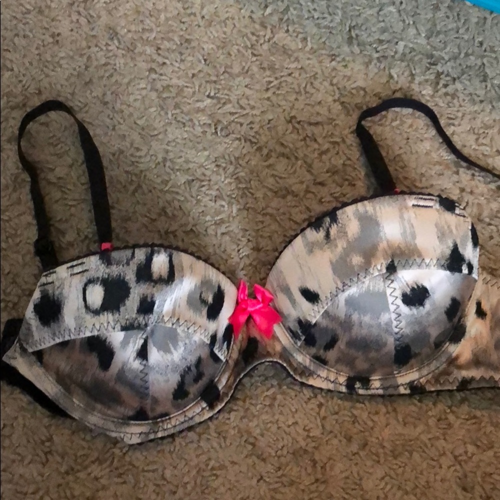 Betsy Johnson cheetah bra